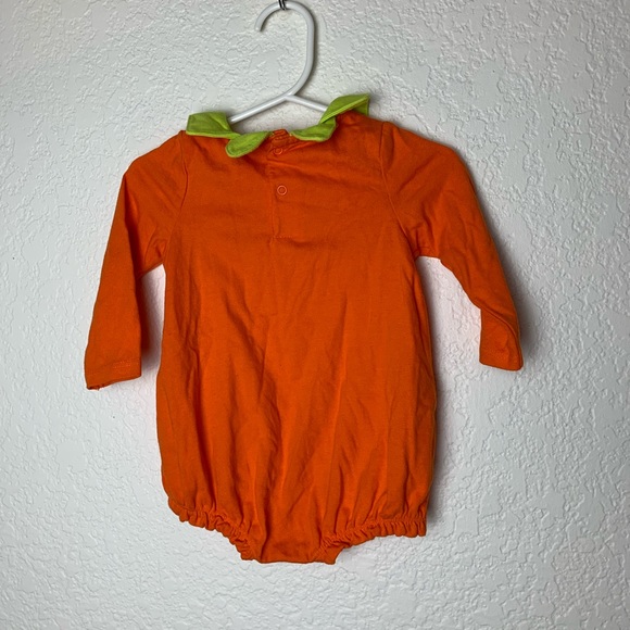 Cat & Jack: Pumpkin Onesie set Halloween 6-9 M - Picture 4 of 4